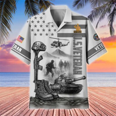 US Veterans Hawaiian Shirt GS3520 - Vietnam Veteran