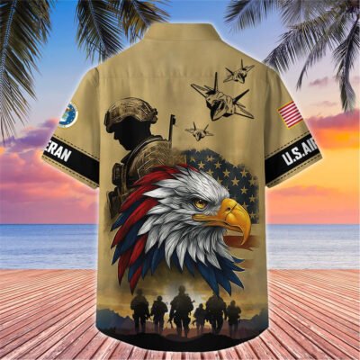 US Veterans Hawaiian Shirt GS3501 - Army