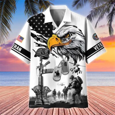 US Veterans Hawaiian Shirt GS3500 - Vietnam Veteran
