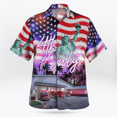 4Th Of July Hawaiian Shirts, 4th July Happy Independence Day US Flag Cross Hawaiian Shirt, Hawaiian Beach Shirts For Men Women