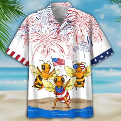 4Th Of July Hawaiian Shirts, 4Th July One Nation Under God Independence Day Hawaiian Shirt