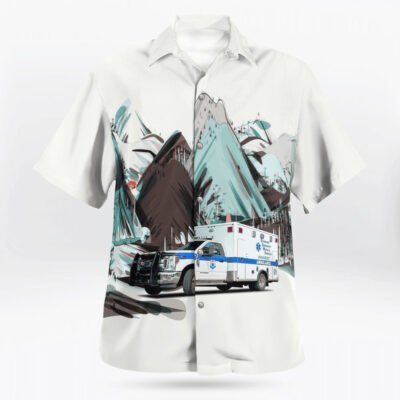 4Th Of July Hawaiian Shirts, Stamford, Connecticut, Stamford Ems Hawaii Shirts