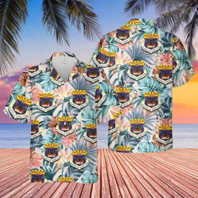 Air Force Hawaiian Shirt, Arizona Air National Guard Hawaiian Shirt, Airplane Hawaiian Shirt, Military Aloha Shirts
