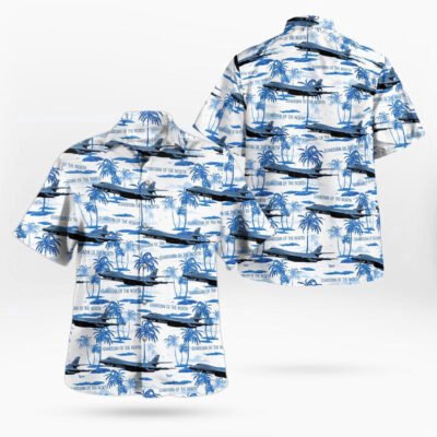 Air Force Hawaiian Shirt, US Air Force 28th Bomb Wing Rockwell B-1B Lancer Hawaiian Shirt, Airplane Hawaiian Shirt, Military Aloha Shirts