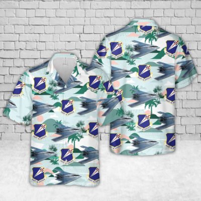 Air Force Hawaiian Shirt, US Air Force Missouri Air National Guard, 131st Bomb Wing B-2 Spirit Hawaiian Shirt, Airplane Hawaiian Shirt