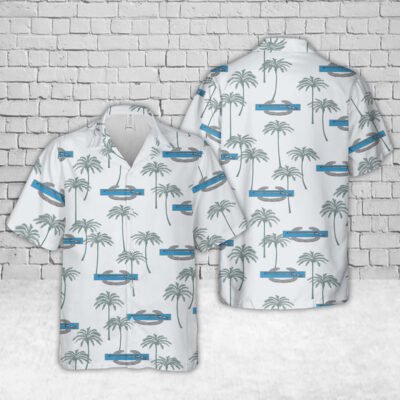 Army Hawaiian Shirt, US Army Combat Infantryman Badge (CIB) Hawaiian Shirt, Veteran Hawaiian Shirts