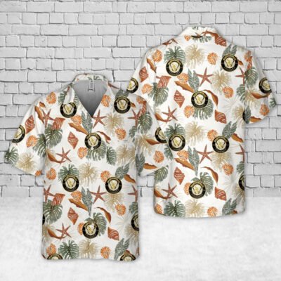 Army Hawaiian Shirt, US Army Echo Company 51st Infantry Long Range Surveillance Pocket Hawaiian Shirt, Veteran Hawaiian Shirts