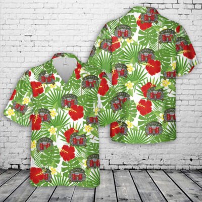 Army Hawaiian Shirt, US Army Engineer Combat Sapper Airborne Wings Badge Patch Hawaiian Shirt, Veteran Hawaiian Shirts