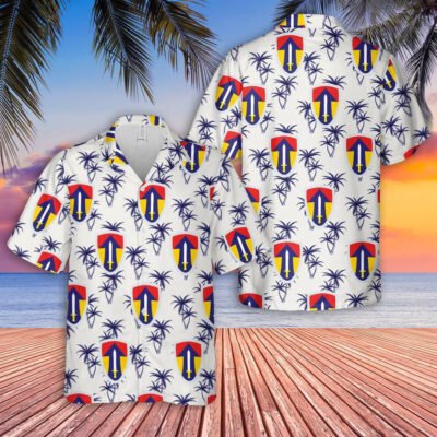 Army Hawaiian Shirt, US Army II Field Force, Vietnam Hawaiian Shirt, Veteran Hawaiian Shirts