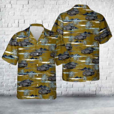 Army Hawaiian Shirt, US Army LARC-XV (Lighter, Amphibious Resupply, Cargo, 15 ton) Hawaiian Shirt, Veteran Hawaiian Shirts