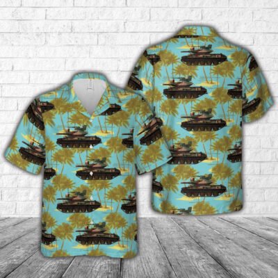 Army Hawaiian Shirt, US Army M551 ACAV Merdc in the 1980s Hawaiian Shirt, Veteran Hawaiian Shirts