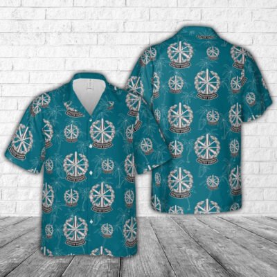 Army Hawaiian Shirt, US Army Master Gunner Identification Badge Hawaiian Shirt, Veteran Hawaiian Shirts