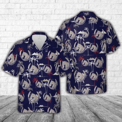 Army Hawaiian Shirt, US Army Military Horseman Identification Badge Hawaiian Shirt, Veteran Hawaiian Shirts