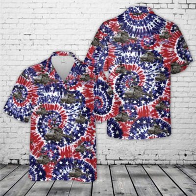 Army Hawaiian Shirt, US Army OH-58D Kiowa Warrior, 4th Of July Hawaiian Shirt, Veteran Hawaiian Shirts