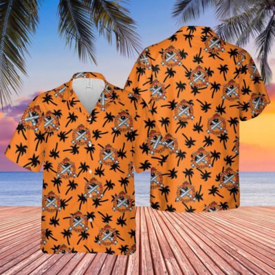 Army Hawaiian Shirt, US Army Ordnance Corps Hawaiian Shirt, Veteran Hawaiian Shirts