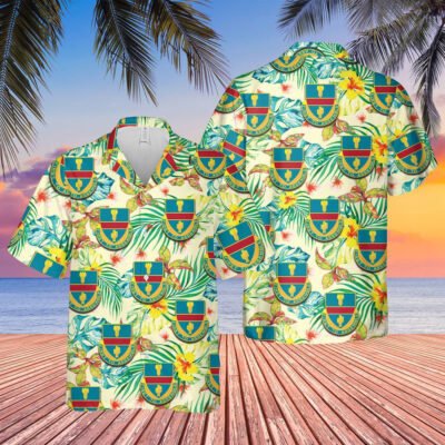 Army Hawaiian Shirt, US Army Oregon Army National Guard 162nd Infantry Regiment Hawaiian Shirt, Veteran Hawaiian Shirts