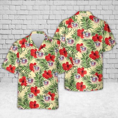 Army Hawaiian Shirt, US Army Parachute 501st Infantry Regiment - 1st Bde Cbt Tm - 82nd Airborne Division Hawaiian Shirt, Veteran Hawaiian Shirts