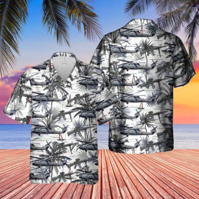 Army Hawaiian Shirt, US Army Sikorsky UH-60M Black Hawk Hawaiian Shirt, Veteran Hawaiian Shirts
