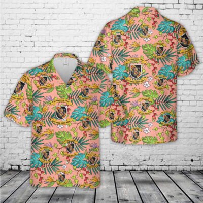 Army Hawaiian Shirt, US Army Special 5th Special Forces Group (5th SFG)(A) Hawaiian Shirt, Veteran Hawaiian Shirts