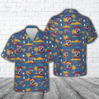 Army Hawaiian Shirt, US Army Special 6th Special Forces Group (6th SFG)(A) Hawaiian Shirt, Veteran Hawaiian Shirts