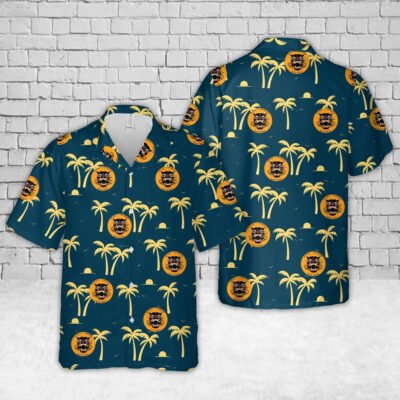 Army Hawaiian Shirt, US Army Tank Destroyer Battalion WW2 Hawaiian Shirt, Veteran Hawaiian Shirts