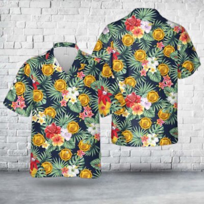 Army Hawaiian Shirt, US Army Transportation Corps Branch Insignia Hawaiian Shirt, Veteran Hawaiian Shirts