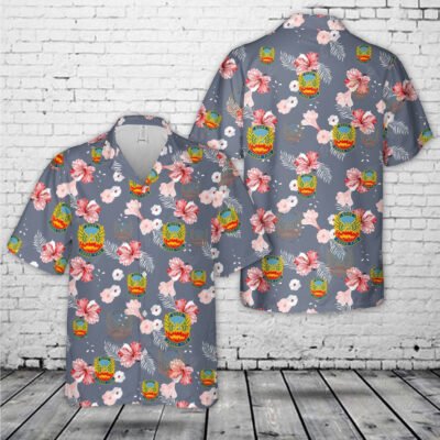 Army Hawaiian Shirt, Us Army 128Th Aviation Brigade Hawaiian Shirt, Military Aloha Shirts
