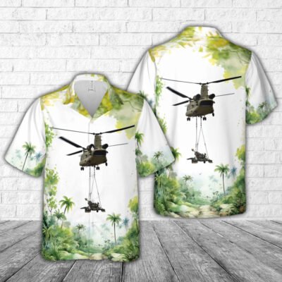 Army Hawaiian Shirt, Us Army 2Cr Field Artillery Squadron M777 Howitzer Air Assault Hawaiian Shirt, Military Aloha Shirts