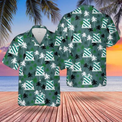 Army Hawaiian Shirt, Us Army 2Nd Battalion (General Support), 3Rd Aviation Regiment Hawaiian Shirt, Military Aloha Shirts