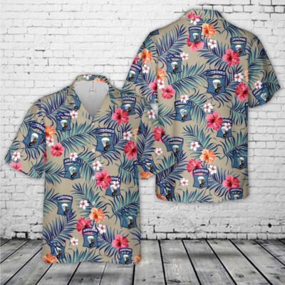Army Hawaiian Shirt, Us Army 511Th Parachute Infantry Regiment (511Th Pir) Hawaiian Shirt, Military Aloha Shirts