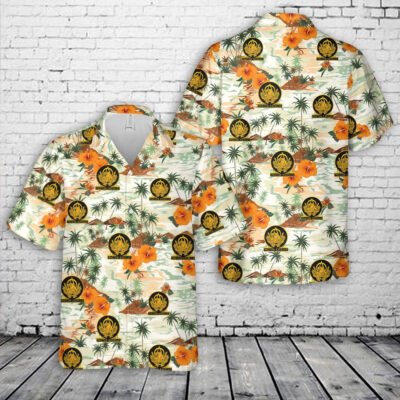 Army Hawaiian Shirt, Us Army Acquisition Corps Hawaiian Shirt, Military Aloha Shirts