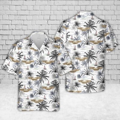 Army Hawaiian Shirt, Us Army Air Force Airship Pilots Wings In Wwii Hawaiian Shirt, Military Aloha Shirts