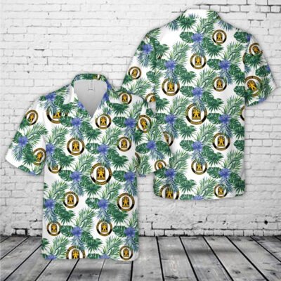 Army Hawaiian Shirt, Us Army Airborne 509Th Parachute Infantry Regiment (509Th Pir) Hawaiian Shirt, Military Aloha Shirts