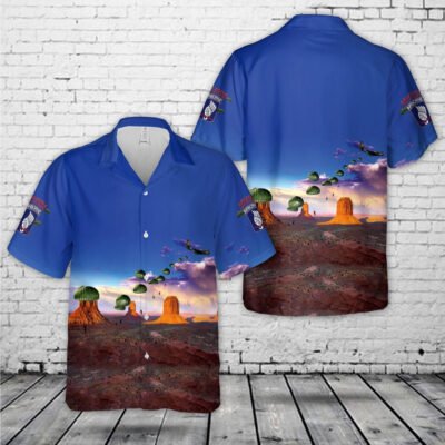 Army Hawaiian Shirt, Us Army Arizona Sky Soldiers Hawaiian Shirt, Military Aloha Shirts