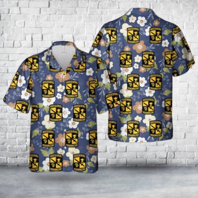 Army Hawaiian Shirt, Us Army Army Reserve Officer Training Corps (Arotc) Hawaiian Shirt, Military Aloha Shirts