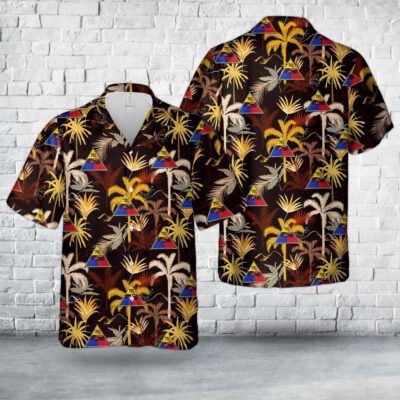 Army Hawaiian Shirt, WWII US Army 761st Armor Tank Regiment Hawaiian Shirt, Veteran Hawaiian Shirts