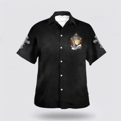 Christian Hawaiian Shirt, Jesus Is The Key To Heaven But Faith Unlocks The Door Hawaiian Shirts, Christian Aloha Shirt