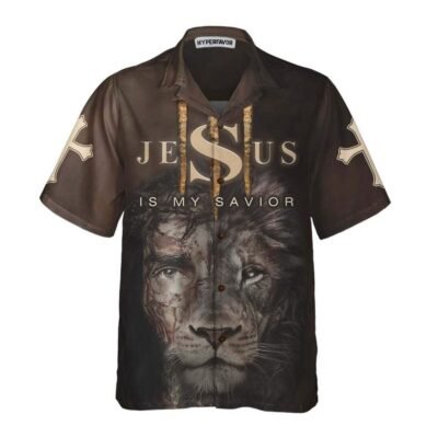 Christian Jesus Is My Savior Bible Verse Way Maker My God That Is Who You Are Hawaiian Shirt, Christian Hawaiian Shirt, Religious Gift