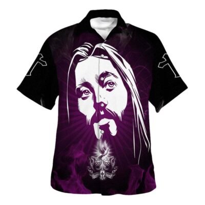 Jesus God Is Good All The Time Hawaiian Shirt For Men, Christian Hawaiian Shirt, Gift For Christian