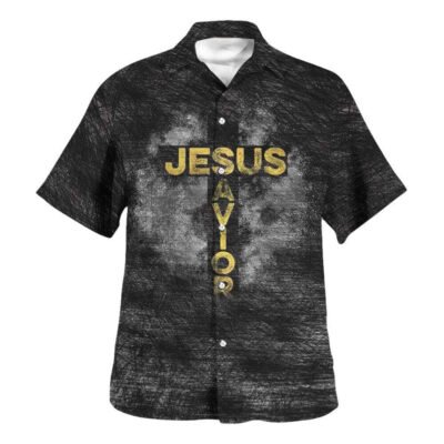 Jesus Is My Savior Not My Religion Hawaiian Shirt For Men, Christian Hawaiian Shirt, Gift For Christian