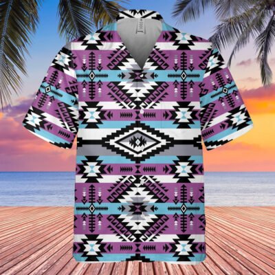 Native American Hawaiian Shirt, Spark Imagination And Creativity Hawaiian Shirt, Native Pattern Short Sleeve Shirt