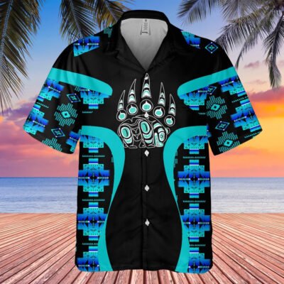 Native American Hawaiian Shirt, Tales From The Past Hawaiian Shirt, Native Pattern Shirt