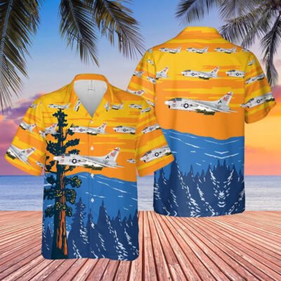 Navy Hawaiian Shirt, Us Navy A-7E Corsair Ii Of Vfa-147 Argonauts Hawaiian Shirt, Navy Shirts Mens
