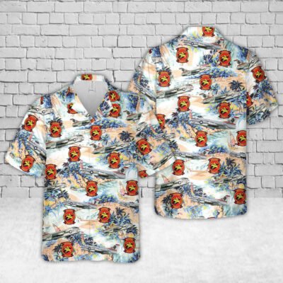 Navy Hawaiian Shirt, Us Navy A-7E Corsair Ii Va-87 Golden Warriors Ik-87 Hawaiian Shirt, Navy Shirts Mens