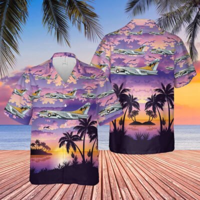 Navy Hawaiian Shirt, Us Navy A7E Corsair Ii Of Va-192 Golden Dragons Hawaiian Shirt, Navy Shirts Mens