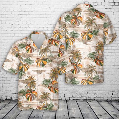 Navy Hawaiian Shirt, Us Navy Air Warfare Wings Insignia Hawaiian Shirt, Navy Shirts Mens