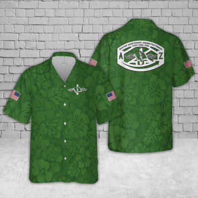 Navy Hawaiian Shirt, Us Navy Az Hawaiian Shirt, Navy Shirts Mens