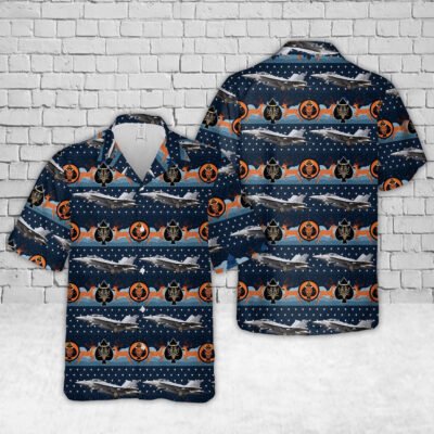 Navy Hawaiian Shirt, Us Navy Ea-18G Growler Of Vaq-144 Main Battery Christmas Hawaiian Shirt, Navy Shirts Mens