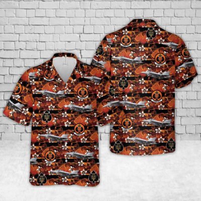Navy Hawaiian Shirt, Us Navy Ea-18G Growler Of Vaq-144 Main Battery Hawaiian Shirt, Navy Shirts Mens