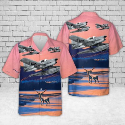 Navy Hawaiian Shirt, Us Navy Edo Xose-1 Hawaiian Shirt, Navy Shirts Mens